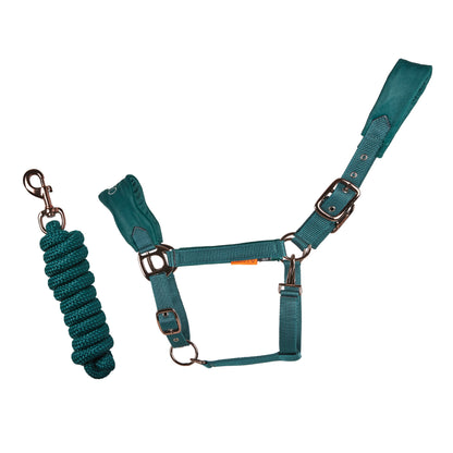 CAMEO Suede Elite Headcollar & Rope set