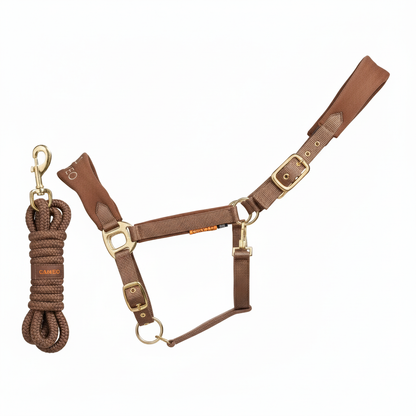 CAMEO Suede Elite Headcollar & Rope set