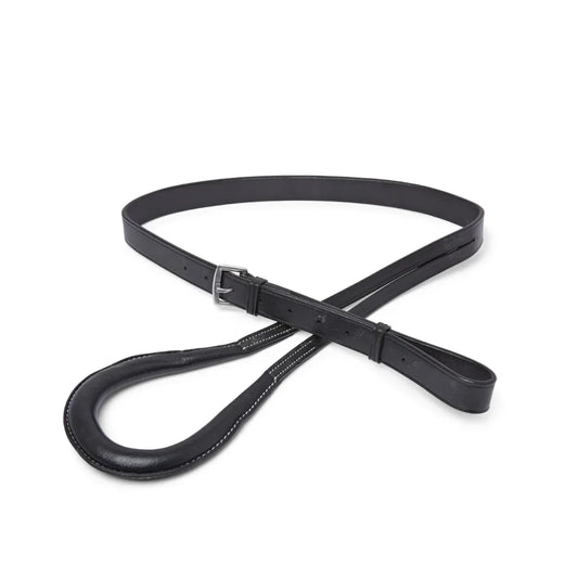 EcoRider Leather Crupper featuring a softly padded tail dock, dual-side adjustability, and durable vegetable-tanned eco-leather.