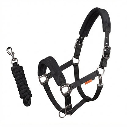 CAMEO Suede Elite Headcollar & Rope set